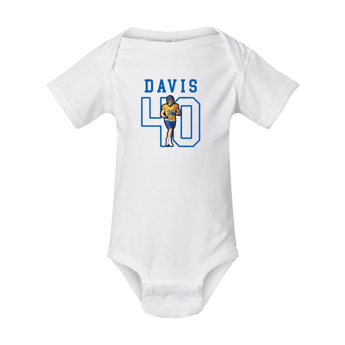 Baby Onesie — Shirsey in White