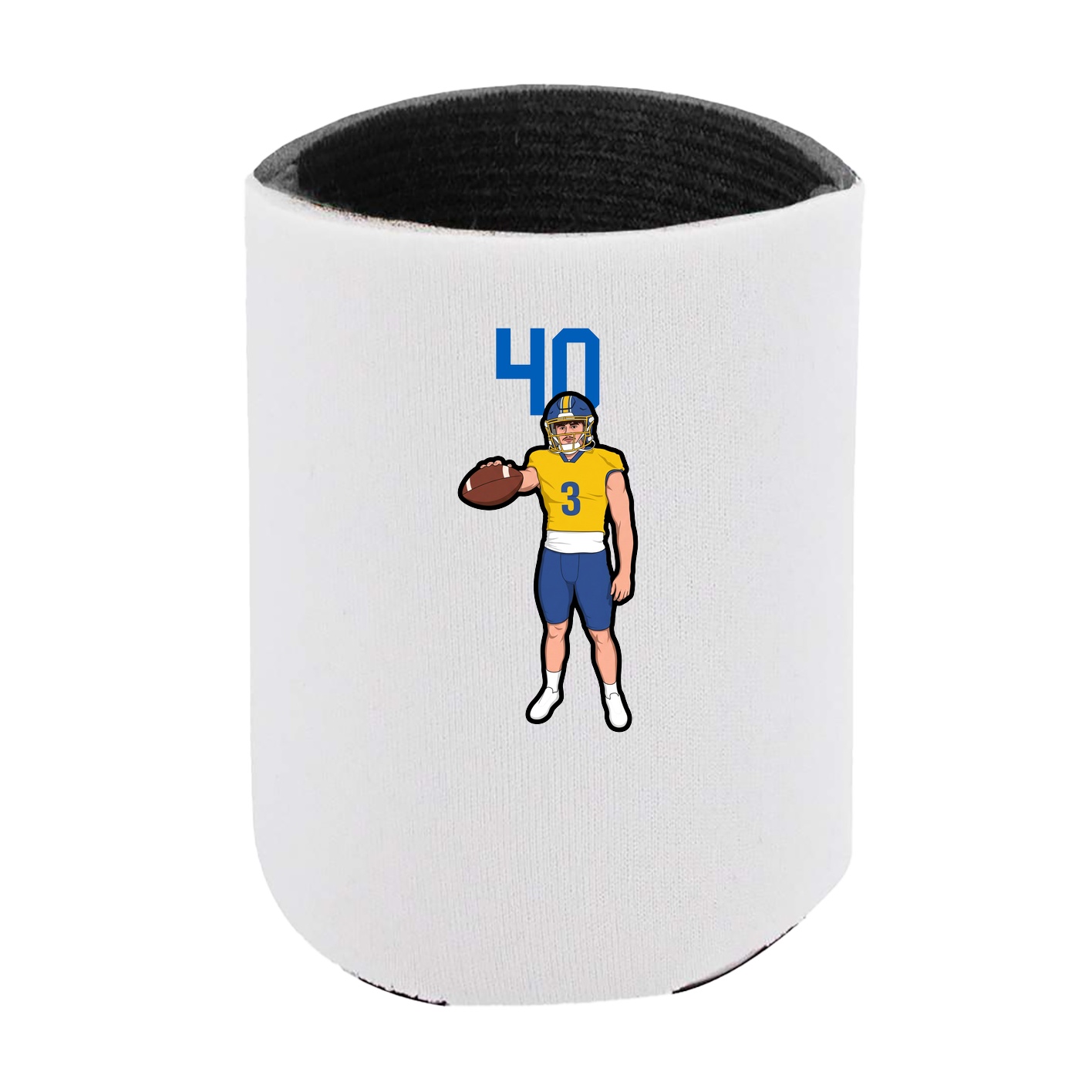 Can Holder — Number Top in White