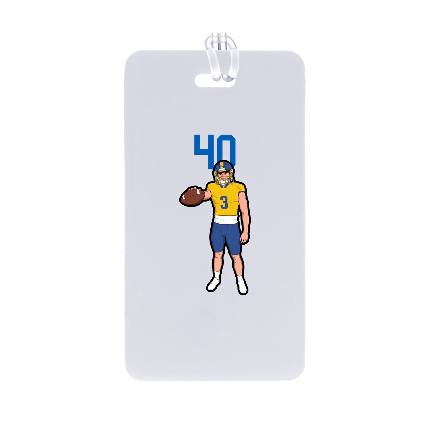 Bag Tag — Number Top in Classic