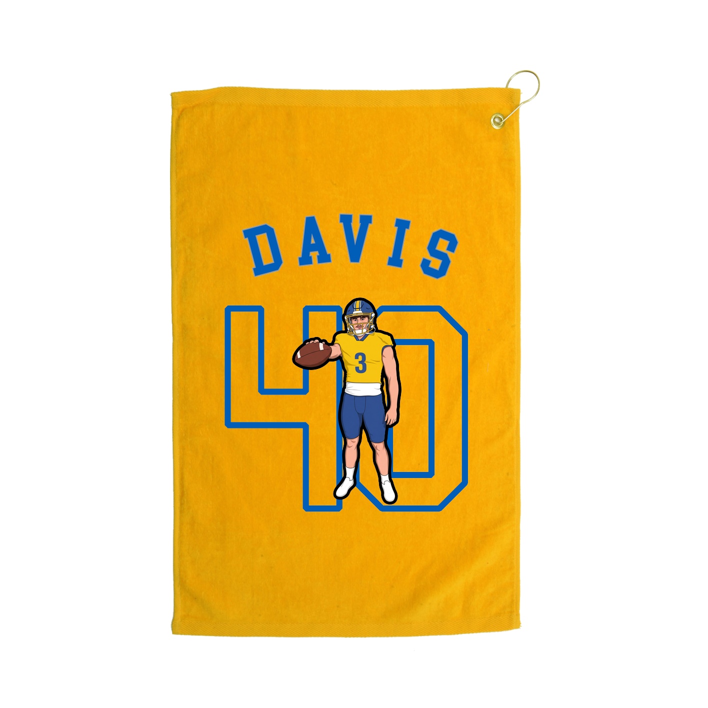 Golf Towel — Shirsey Arch in Gold