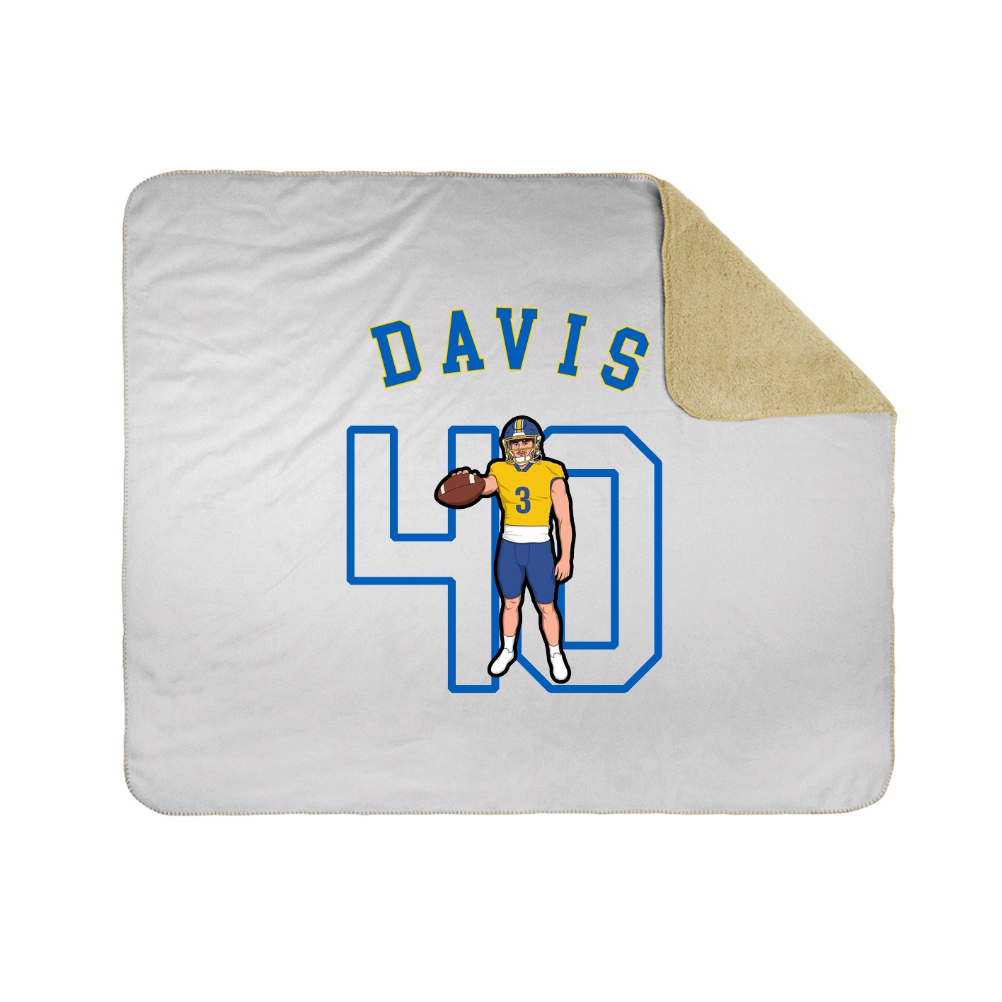 Throw Blanket — Shirsey Arch in White
