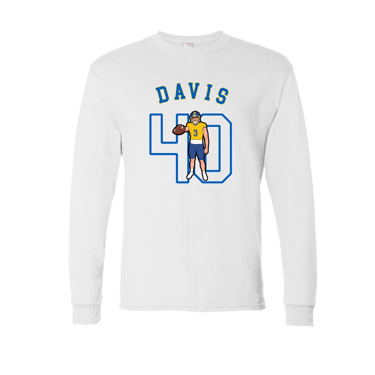 Long Sleeve Tee — Shirsey Arch in White