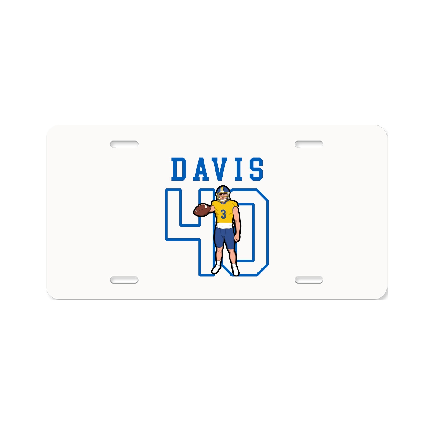License Plate — Shirsey in Classic