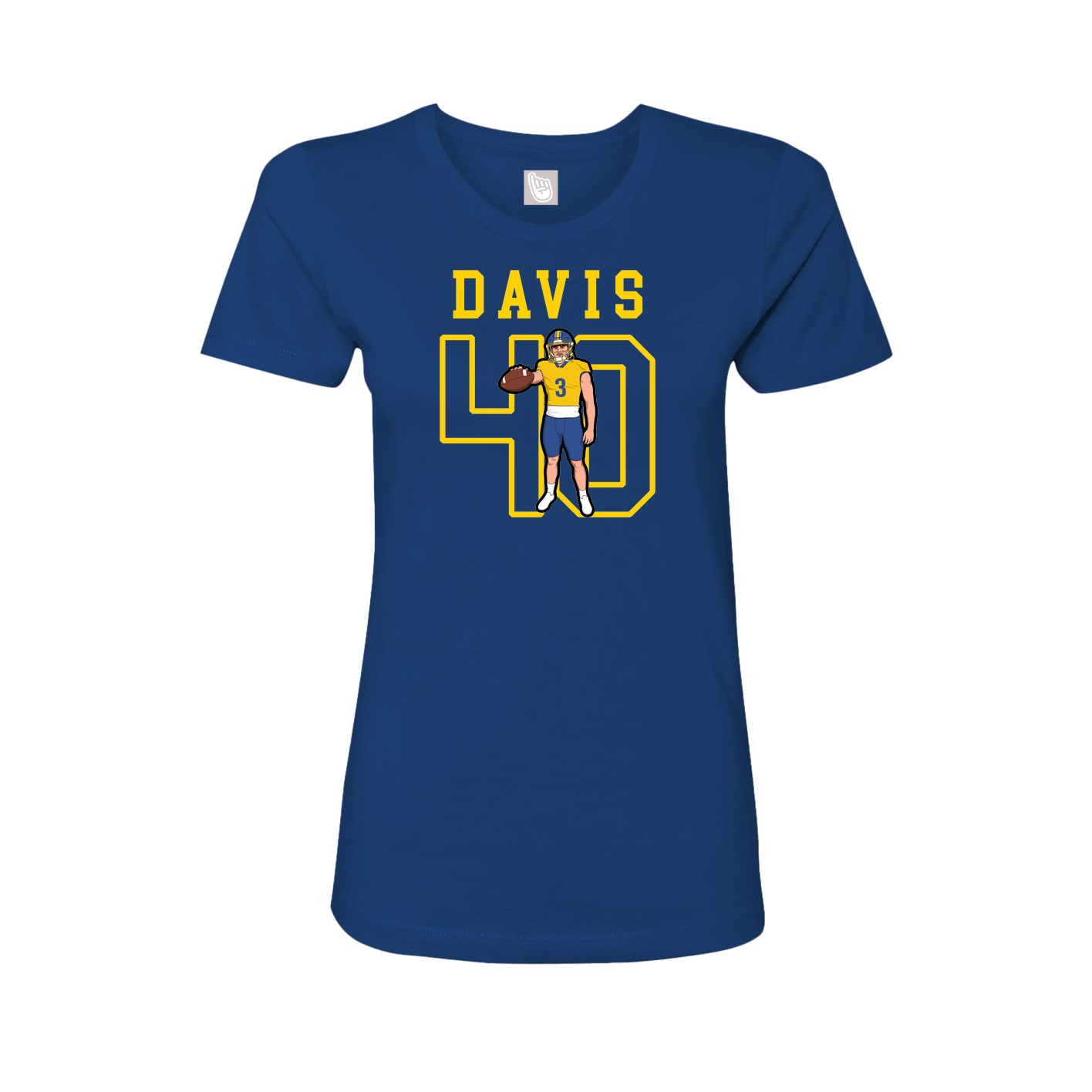 Fitted Women's Tee — Shirsey in Royal