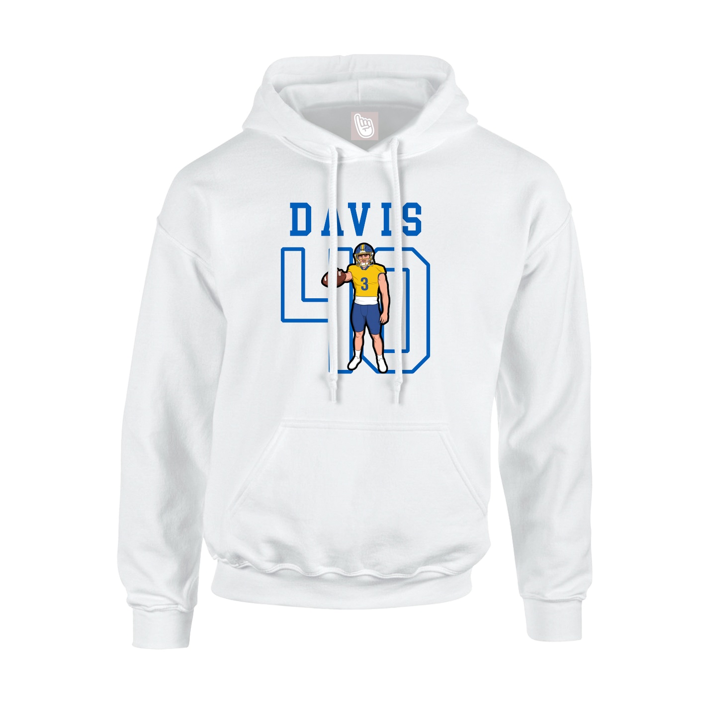 Youth Hoodie — Shirsey in White
