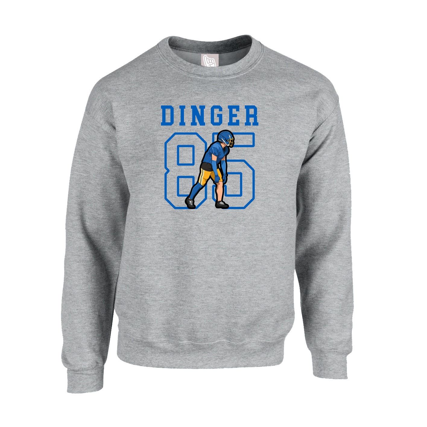 Fleece Crew — Shirsey in Grey