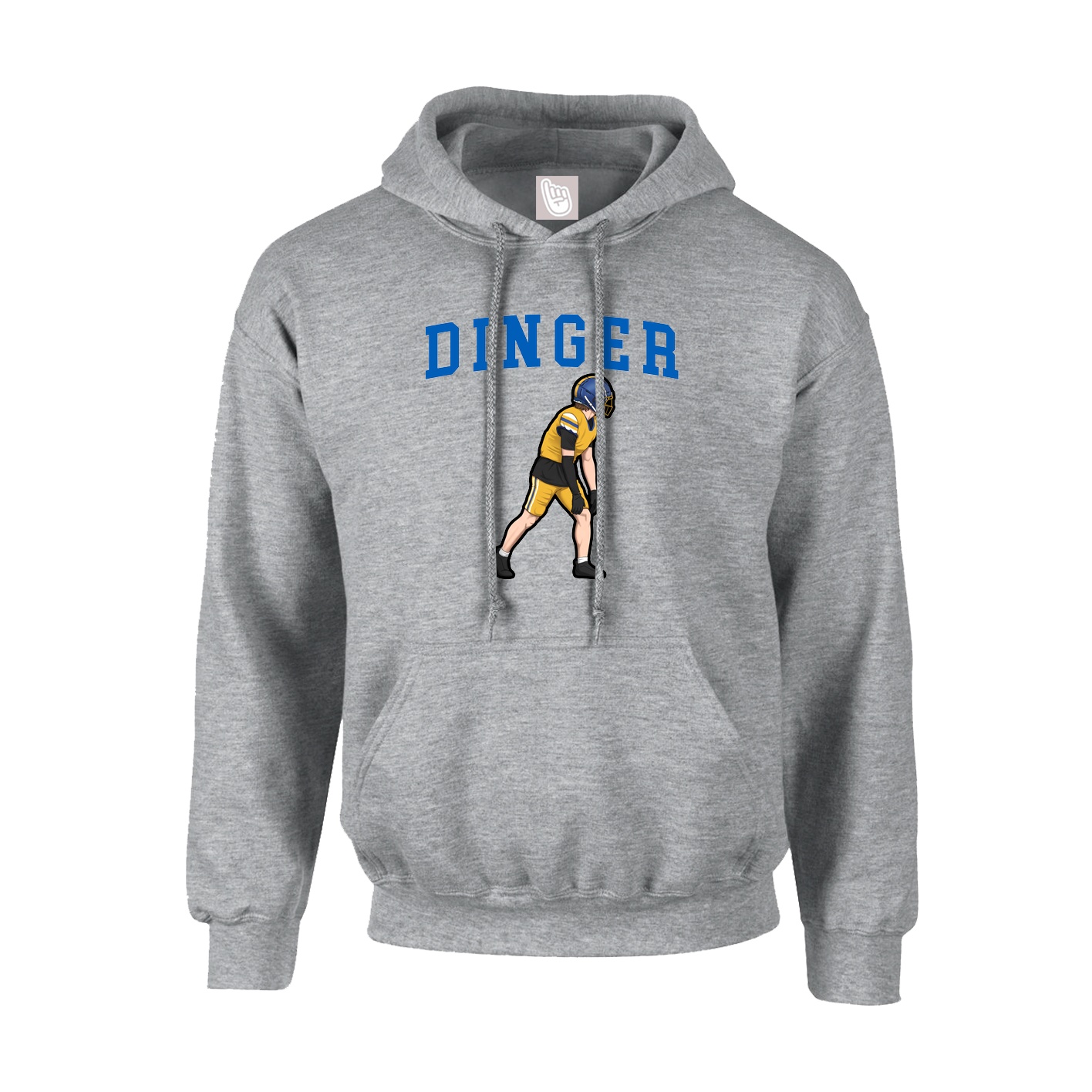 Hoodie — Shirsey in Grey