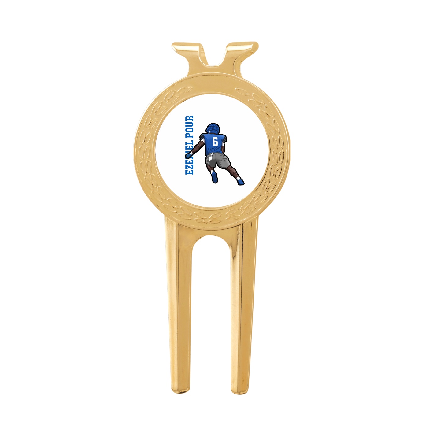 Divot Tool with Ball Marker — Name Vertical in Classic