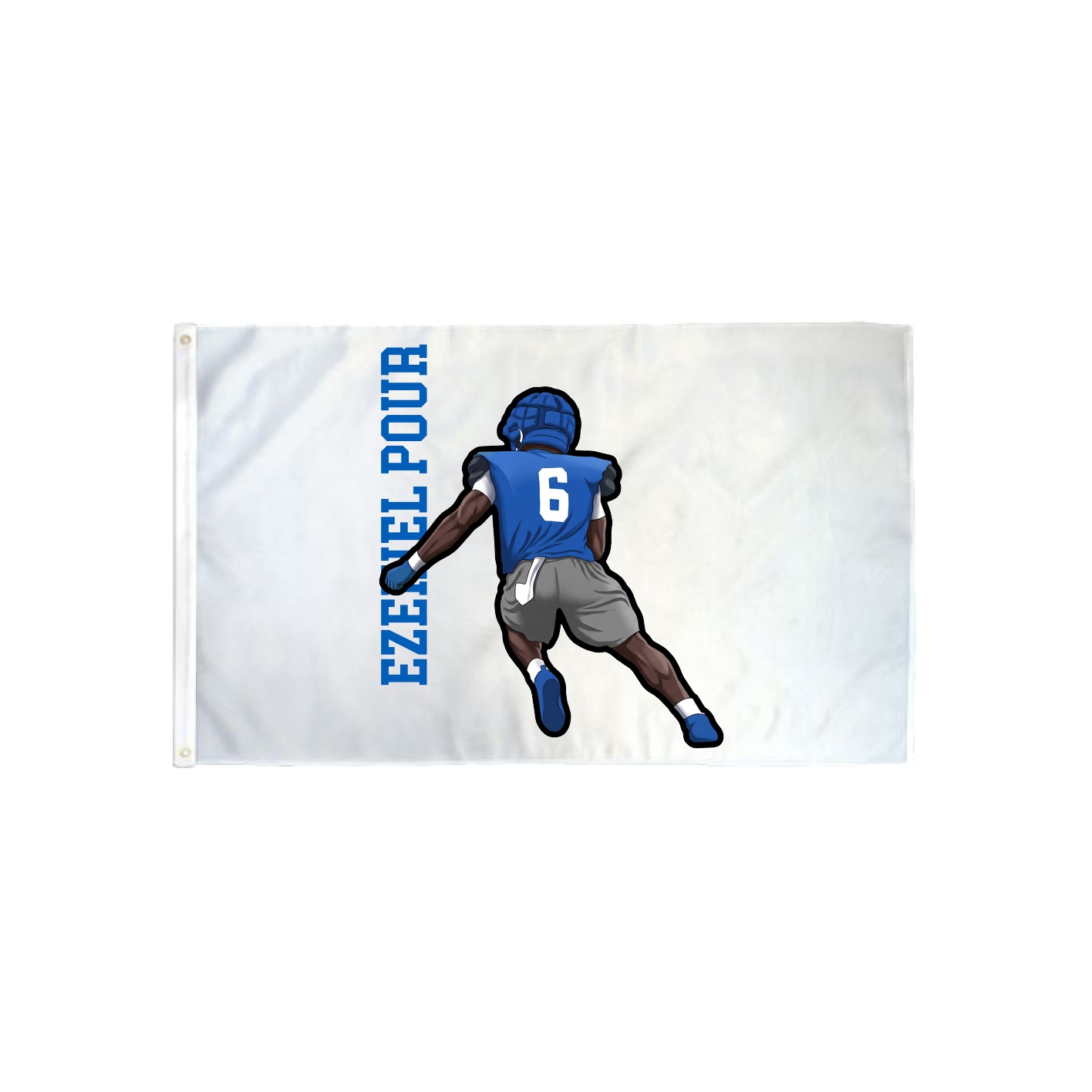 3x5 Flag — Name Vertical in Classic