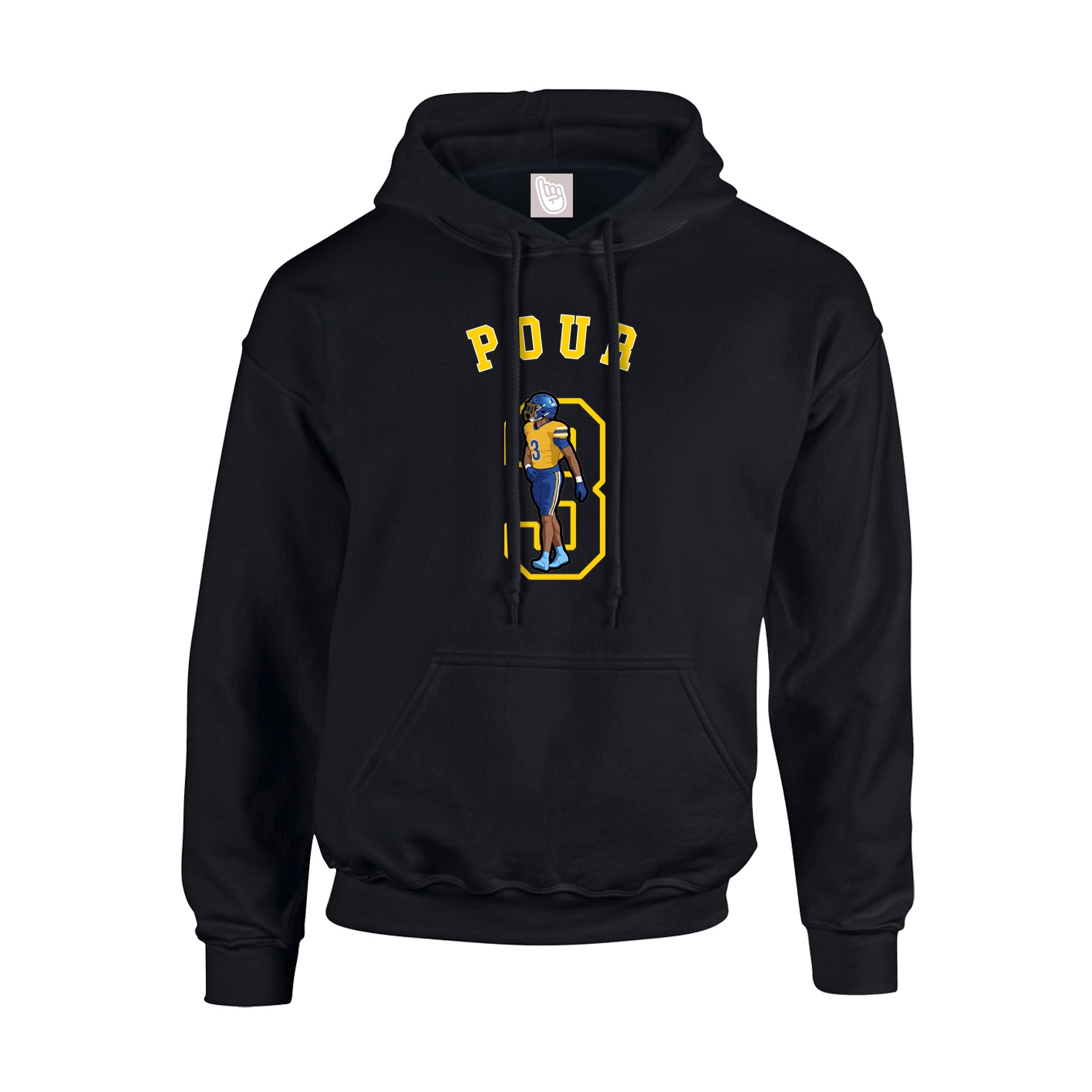 Hoodie — Shirsey Arch in Black