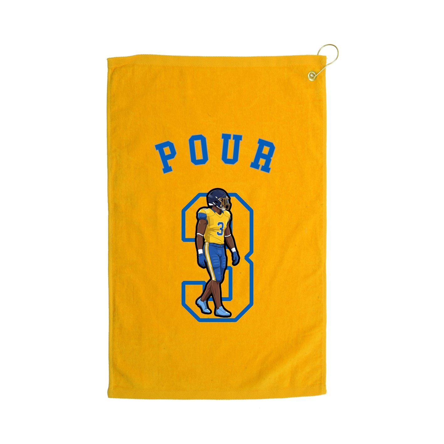 Terry Velour Golf Towel