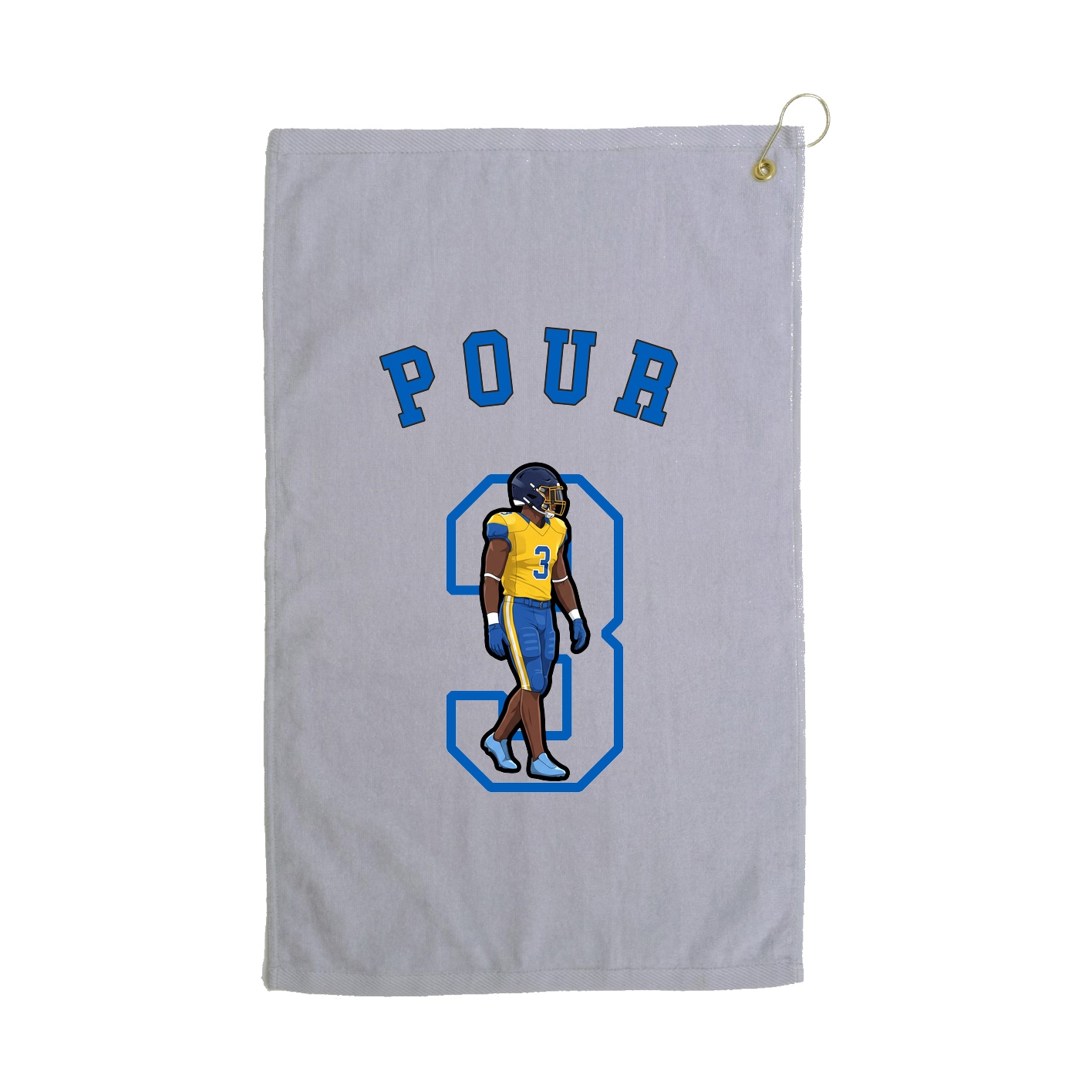 Golf Towel — Shirsey Arch in Grey