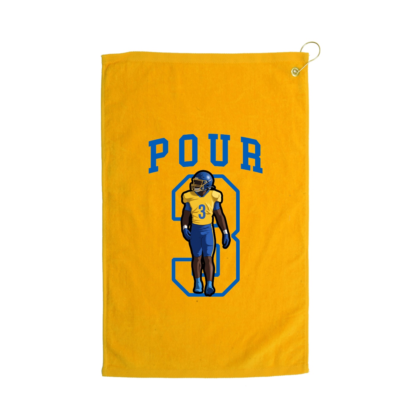 Golf Towel — Shirsey in Gold
