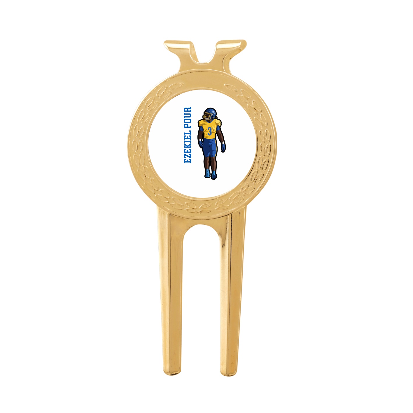 Divot Tool with Ball Marker — Name Vertical in Classic