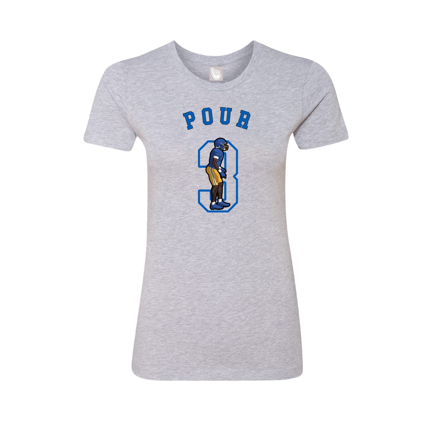 Womens Tee — Shirsey Arch in Grey