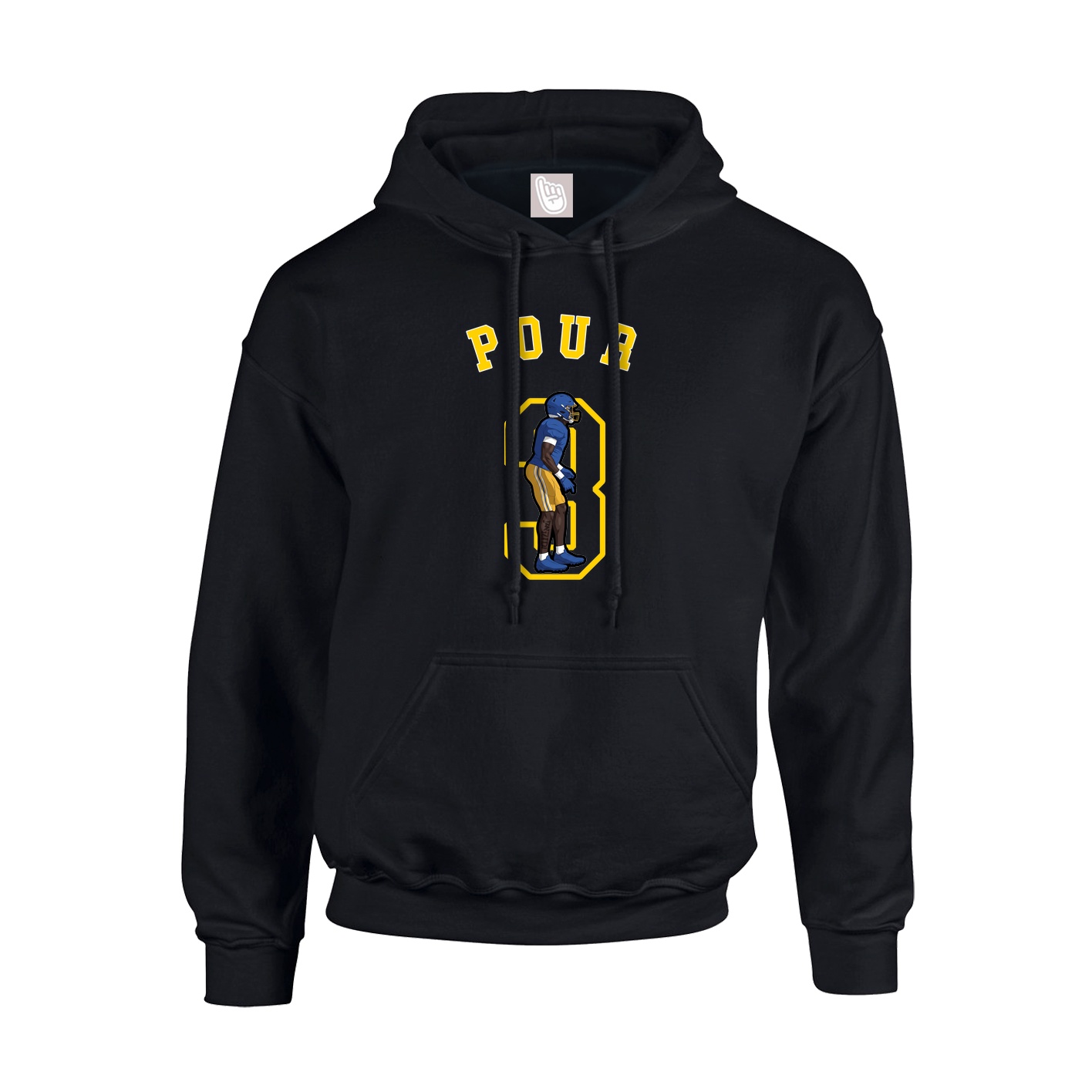 Hoodie — Shirsey Arch in Black