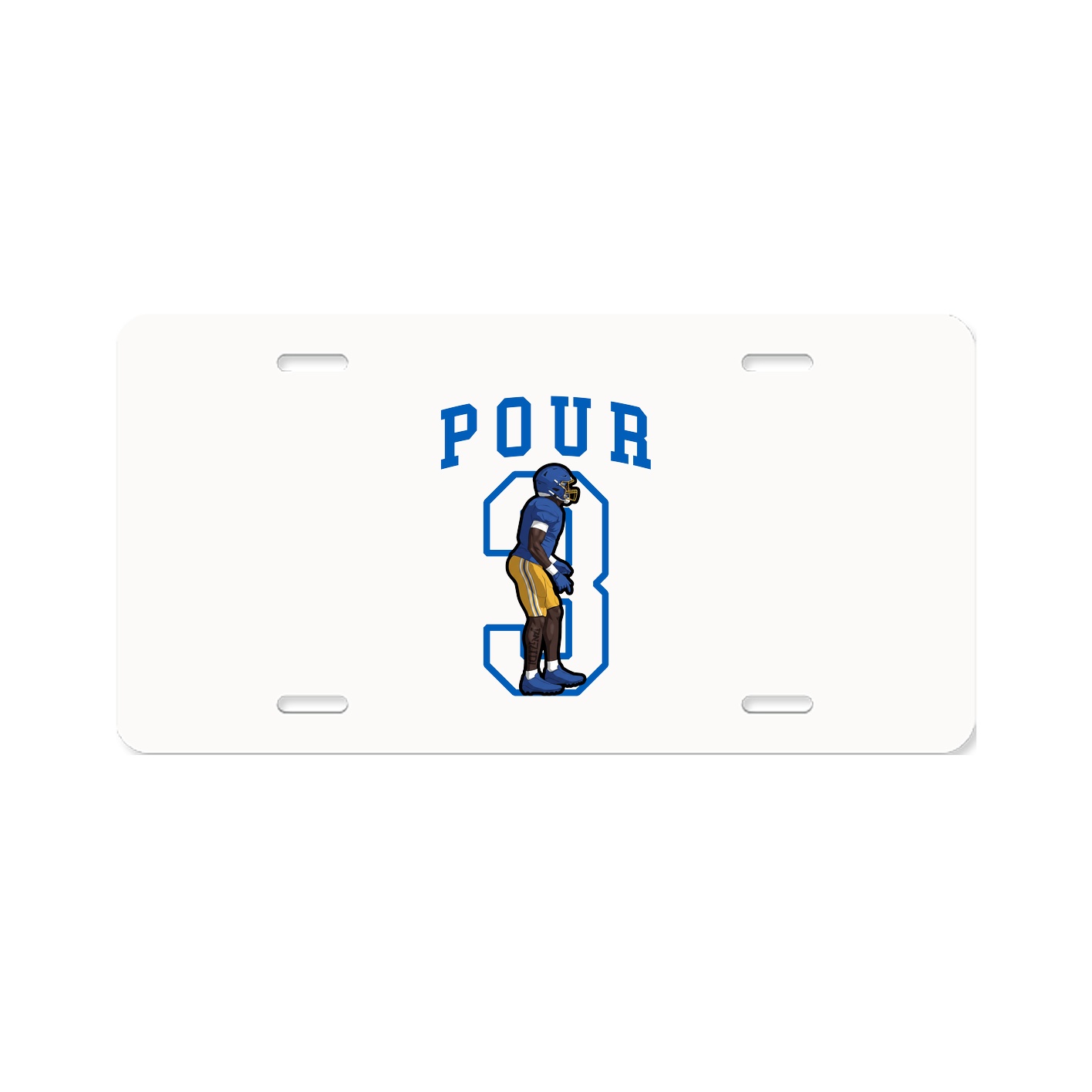 Aluminum License Plate