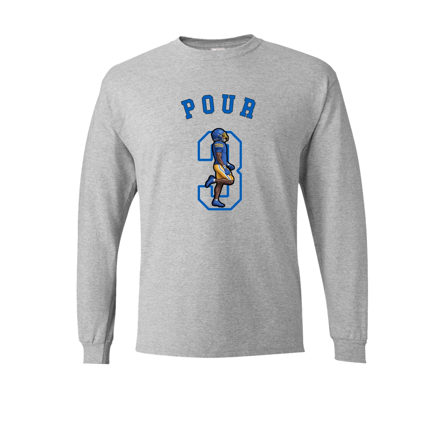 Long Sleeve Tee — Shirsey Arch in Grey
