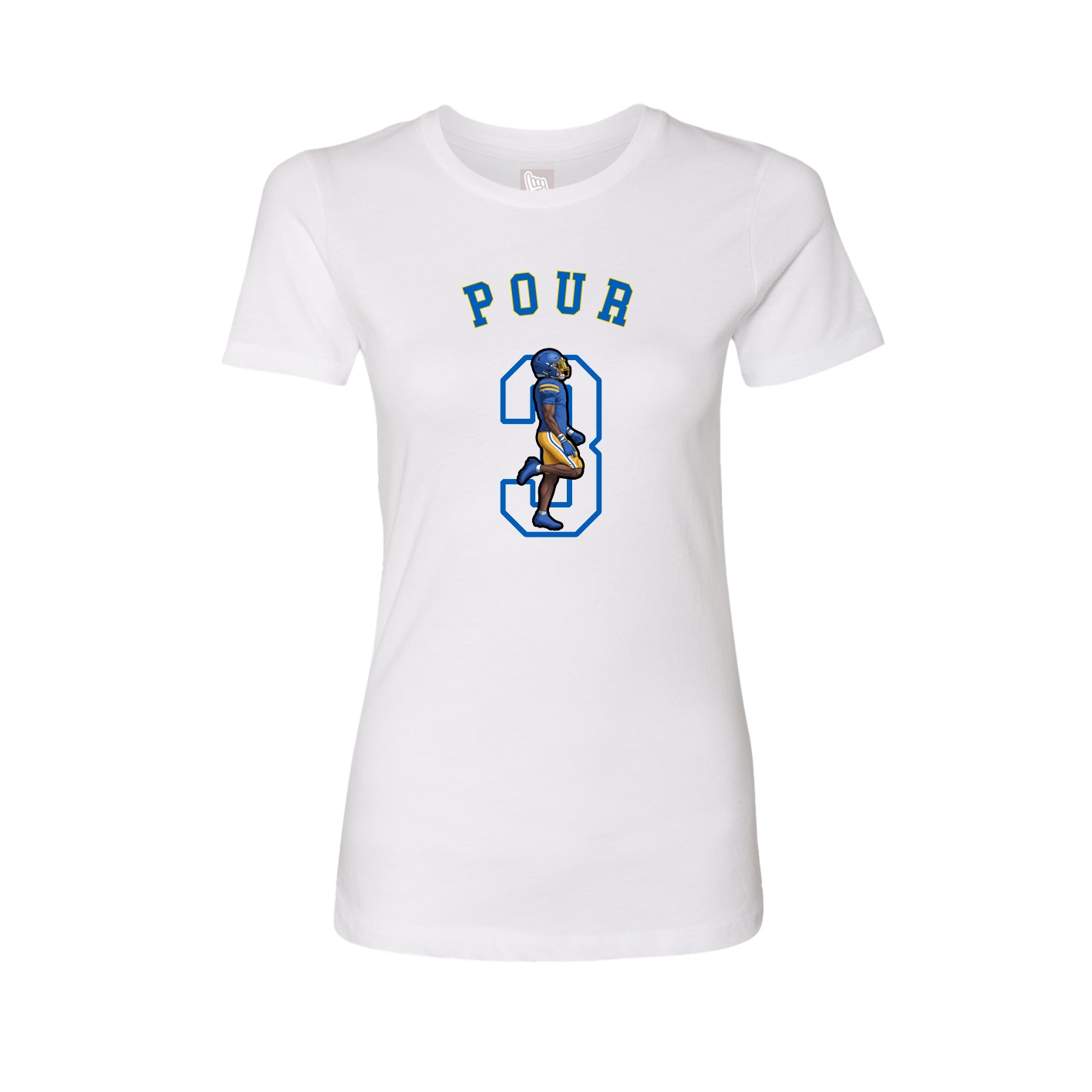 Womens Tee — Shirsey Arch in White