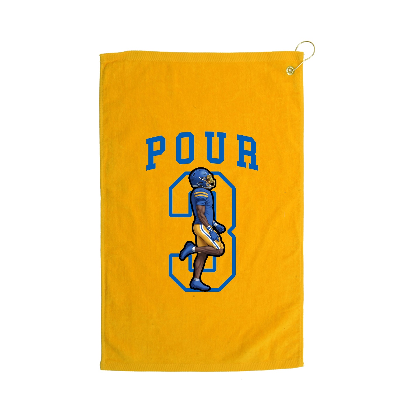Golf Towel — Shirsey in Gold