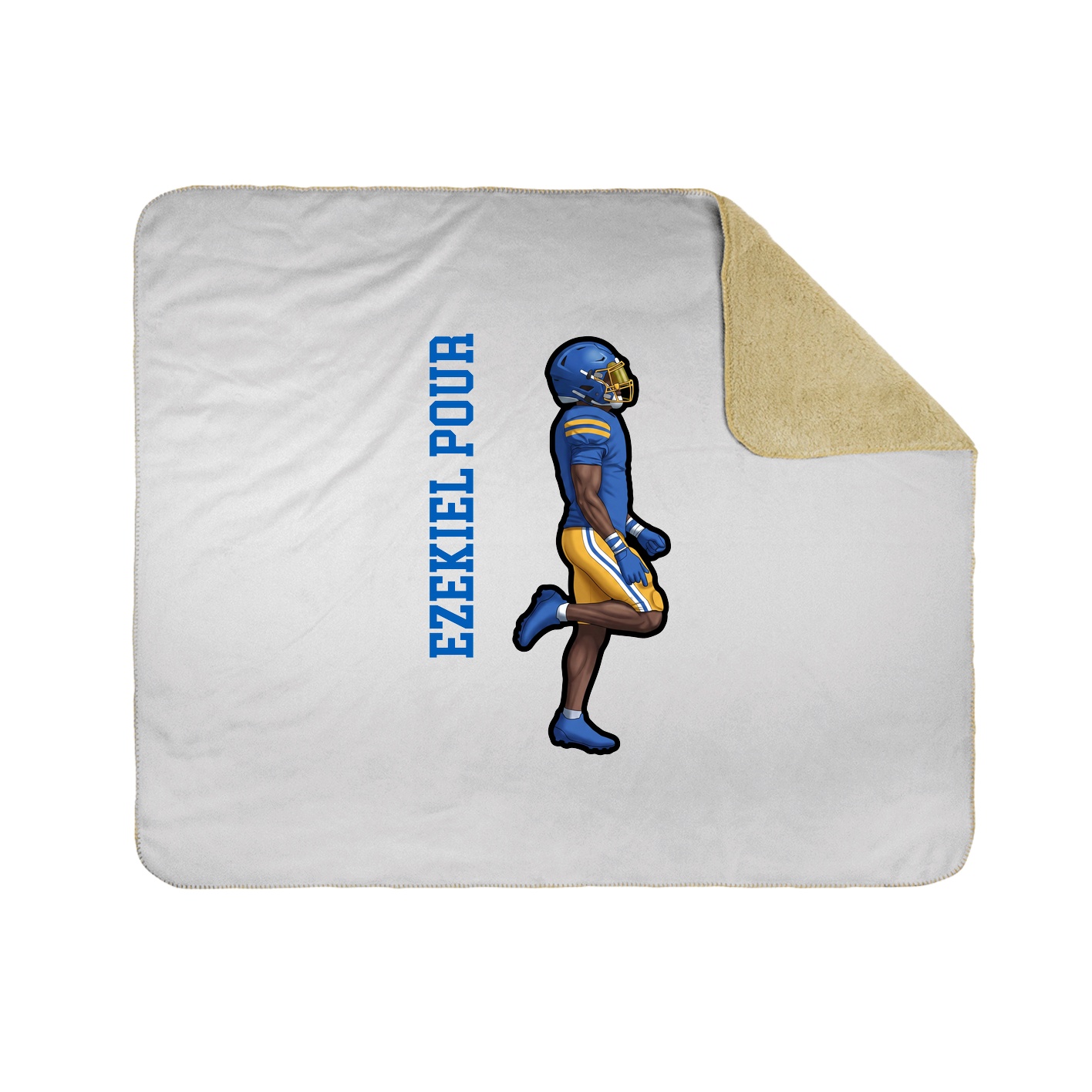 50x60 Sherpa Lined Throw Blanket