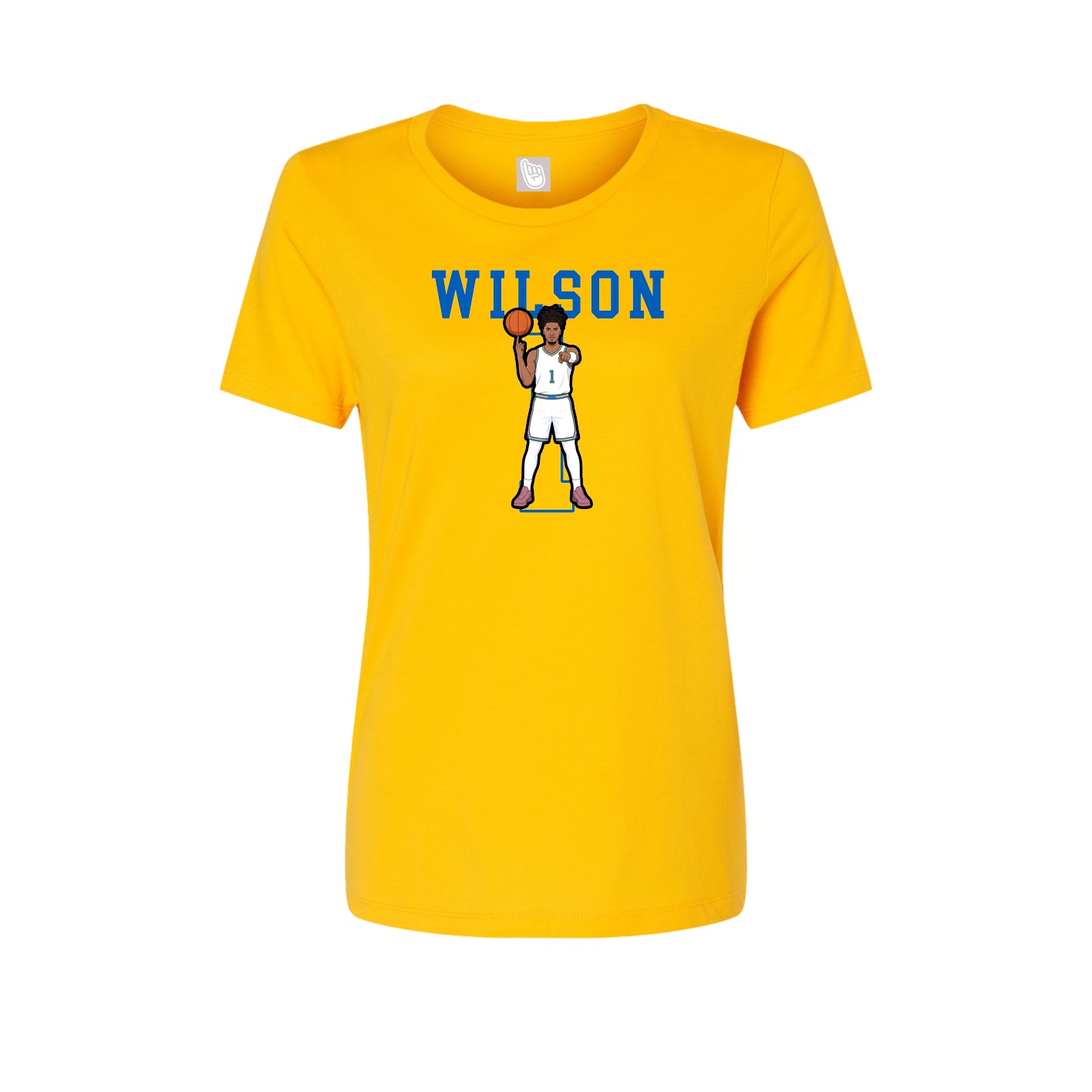 Fitted Women's Tee — Shirsey in Gold