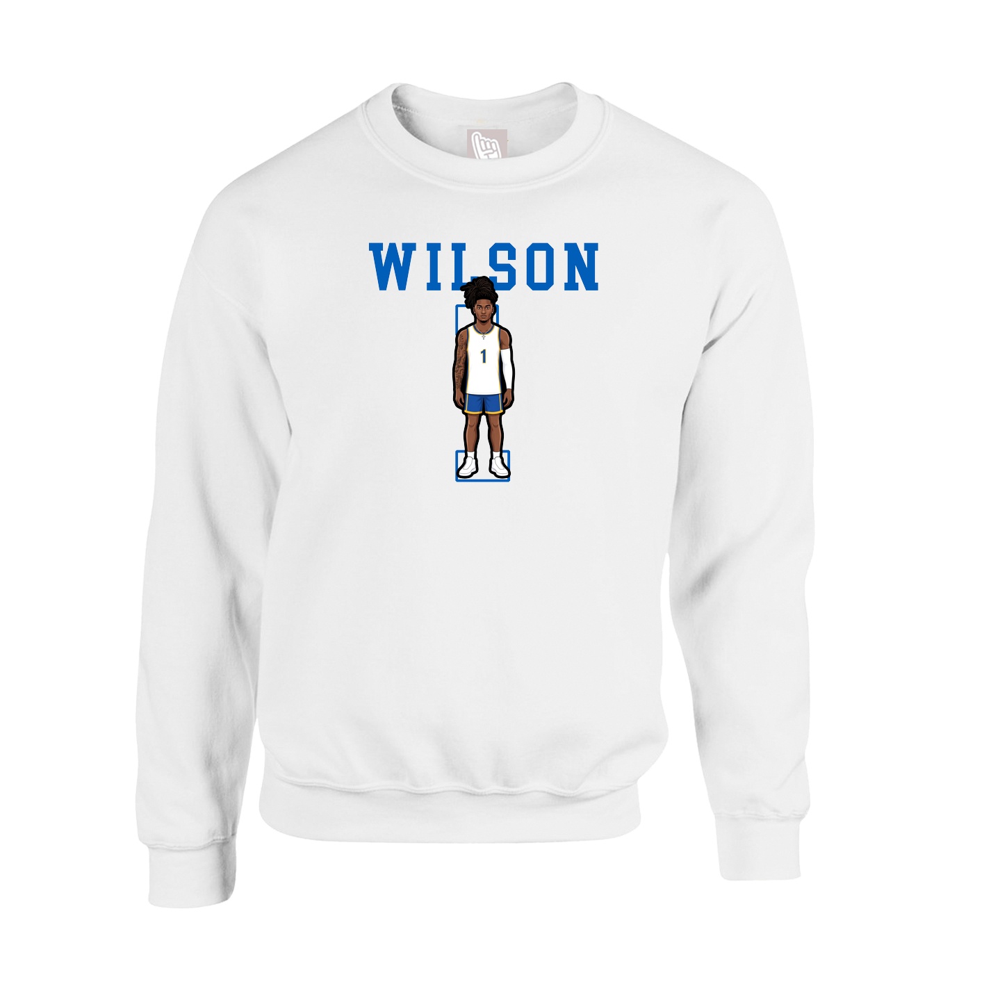 Fleece Crew — Shirsey in White