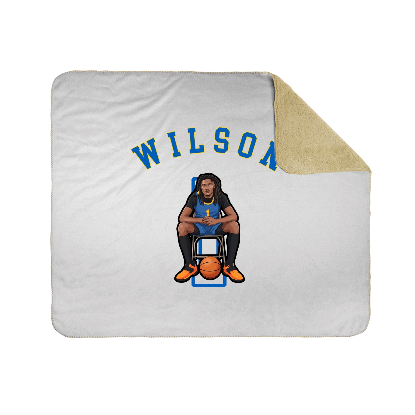 Throw Blanket — Shirsey Arch in White