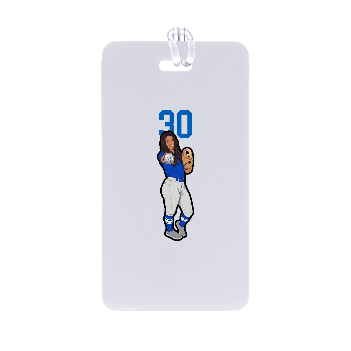 Bag Tag — Number Top in Classic