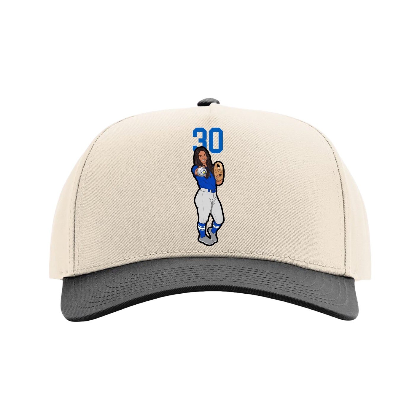 Full Fabric Five-Panel Champ Cap