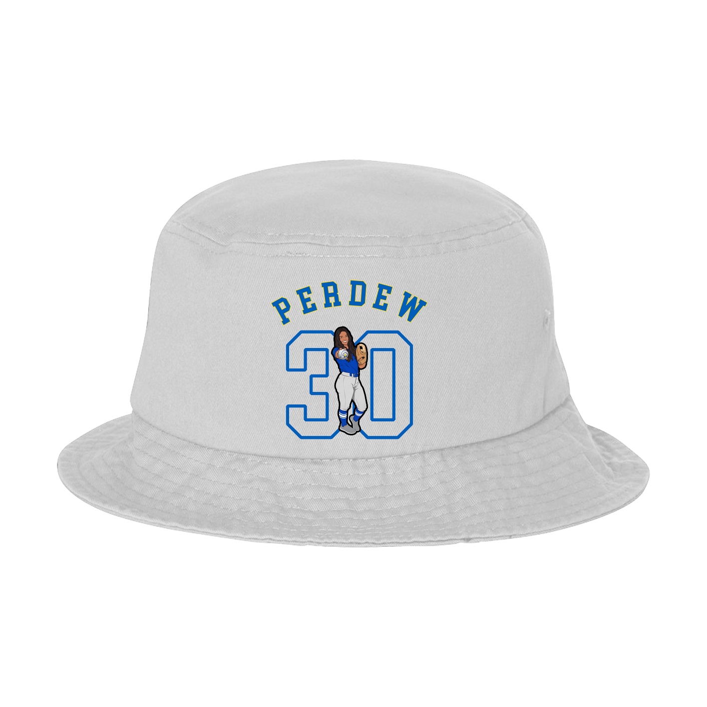Bucket Cap — Shirsey Arch in White
