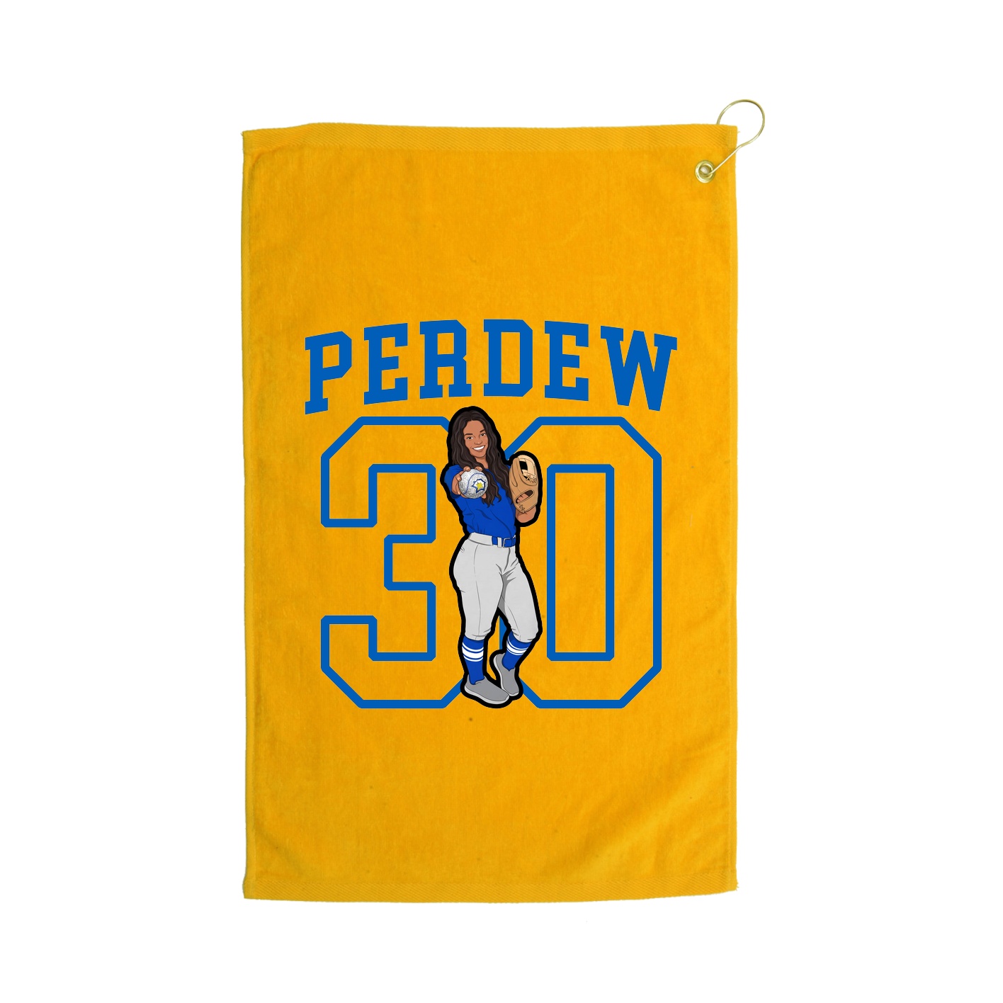 Golf Towel — Shirsey in Gold