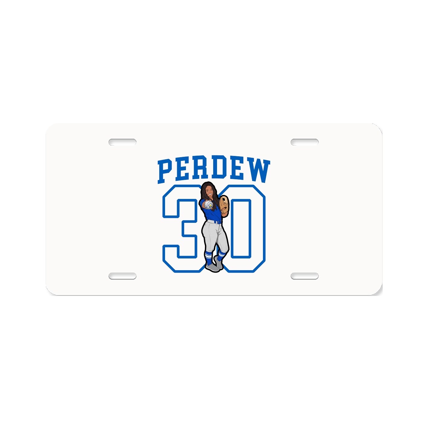 Aluminum License Plate