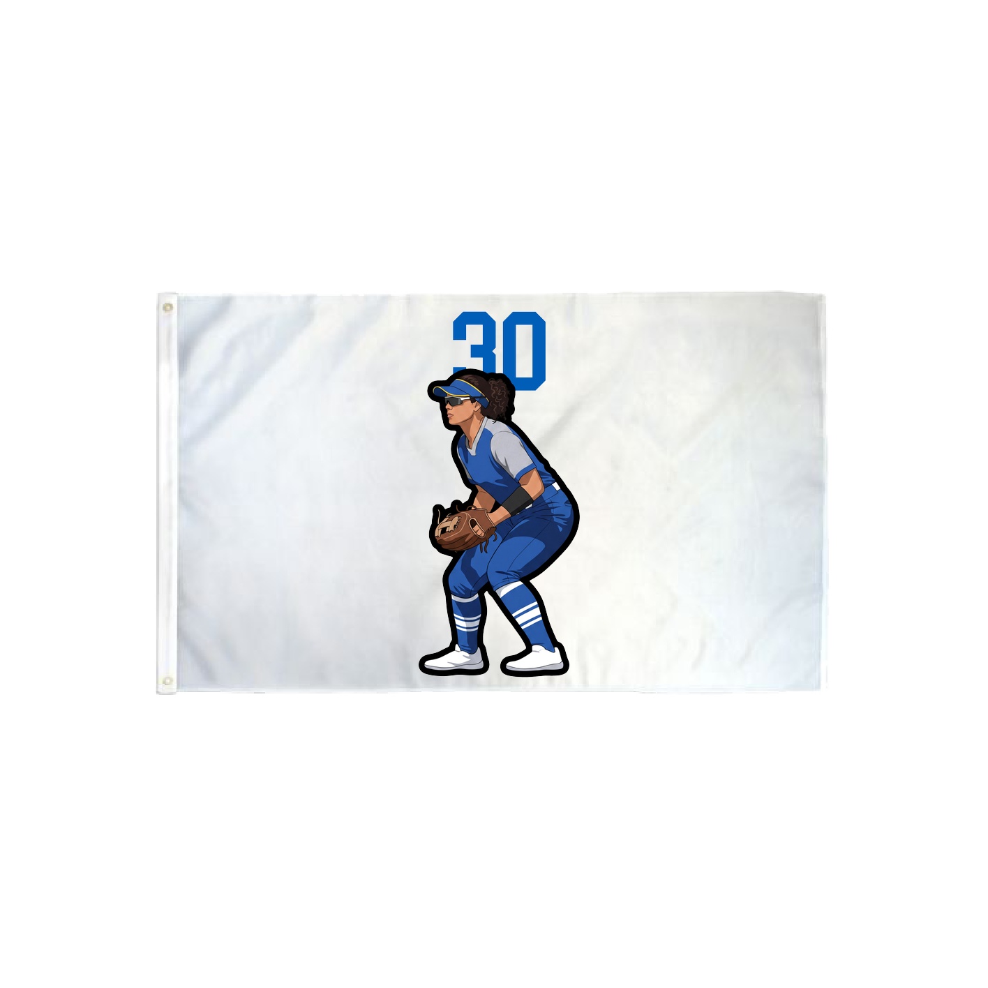 3x5 Flag — Number Top in Classic