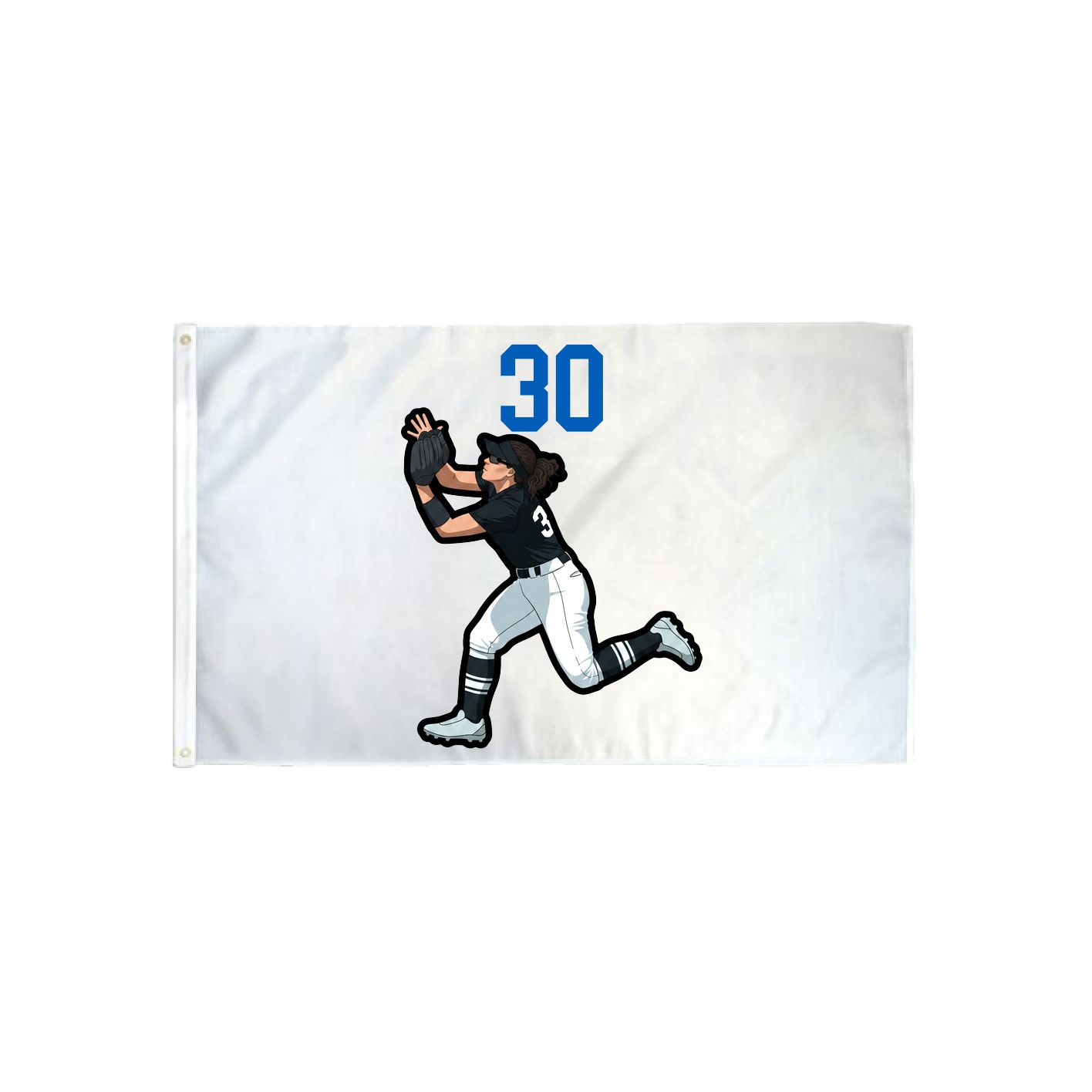 3x5 Flag — Number Top in Classic