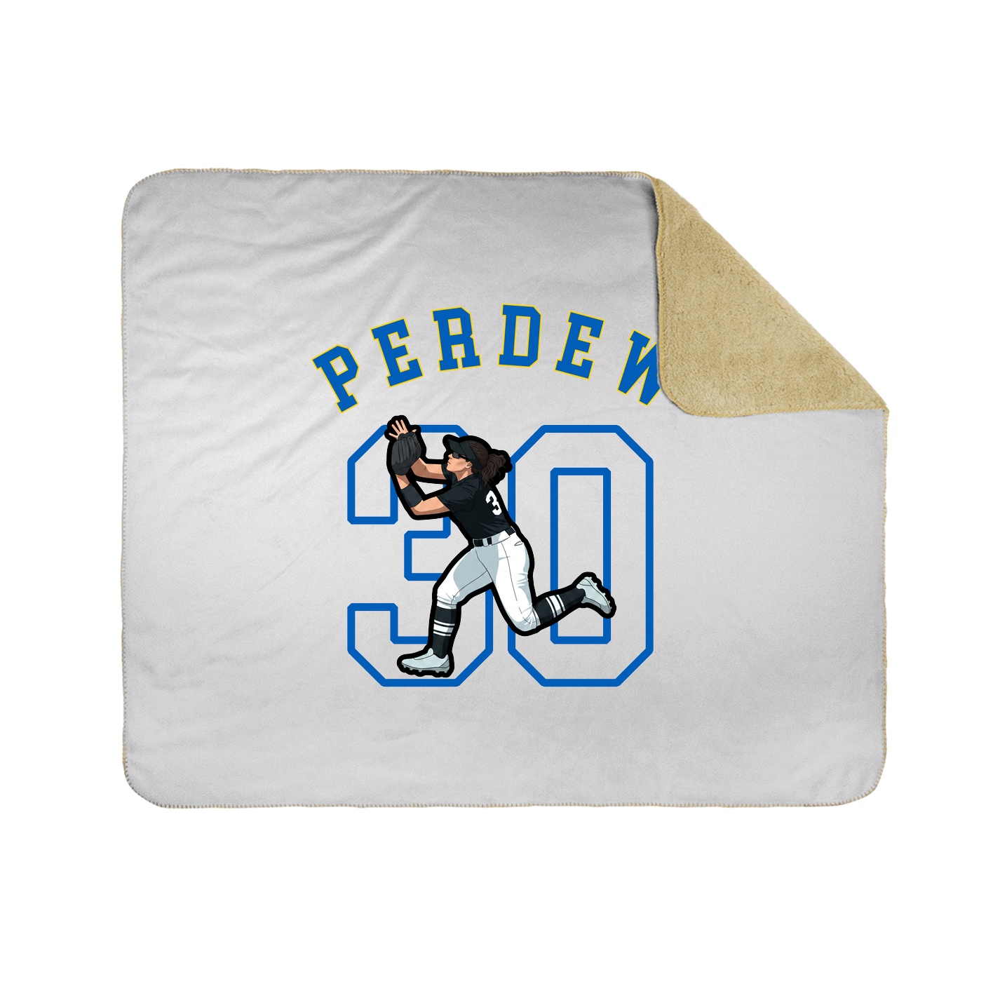 Throw Blanket — Shirsey Arch in White