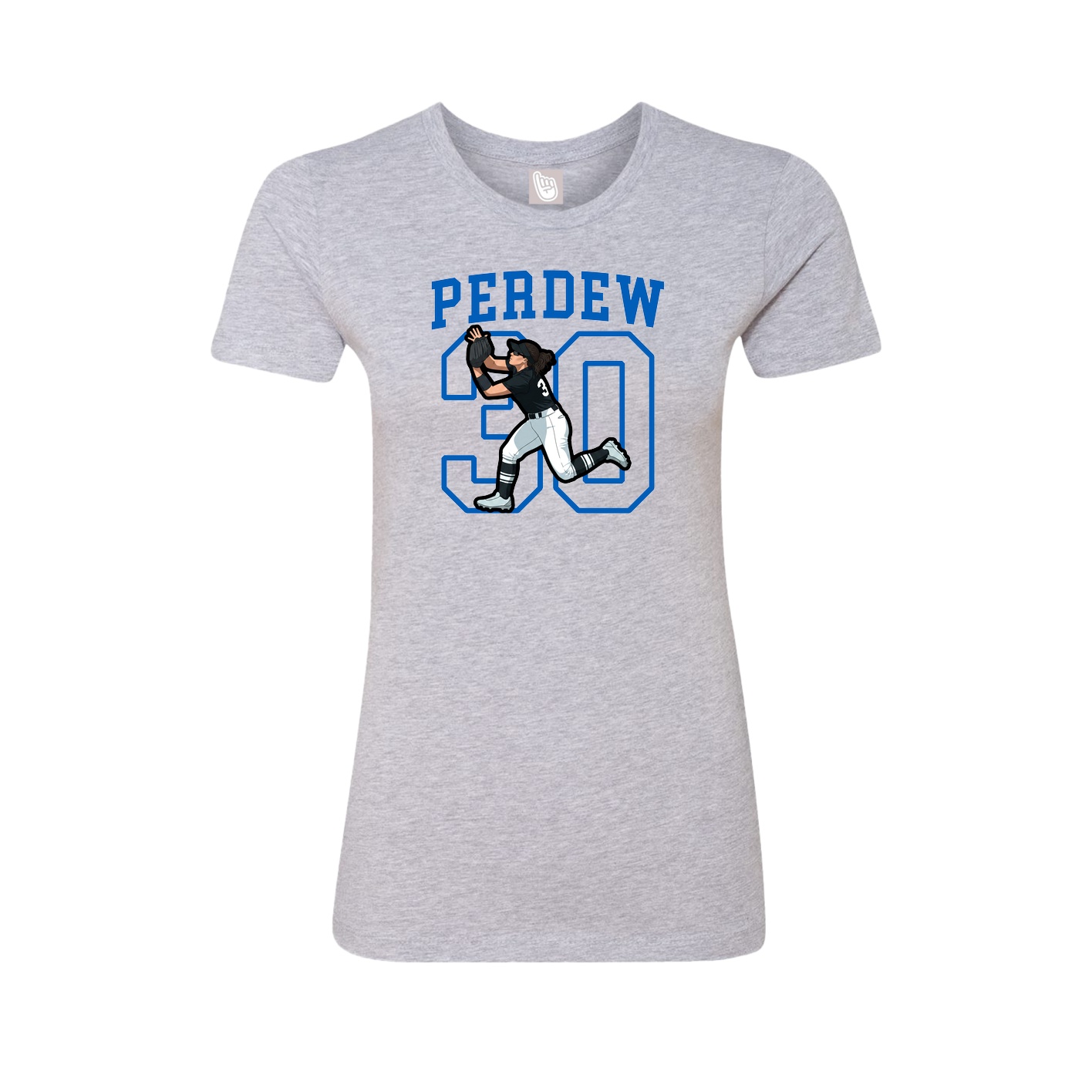 Fitted Women's Tee — Shirsey in Grey