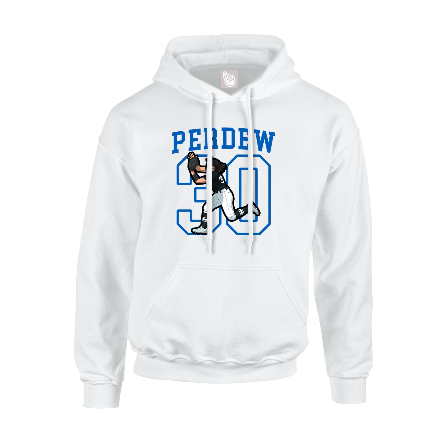 Hoodie — Shirsey in White