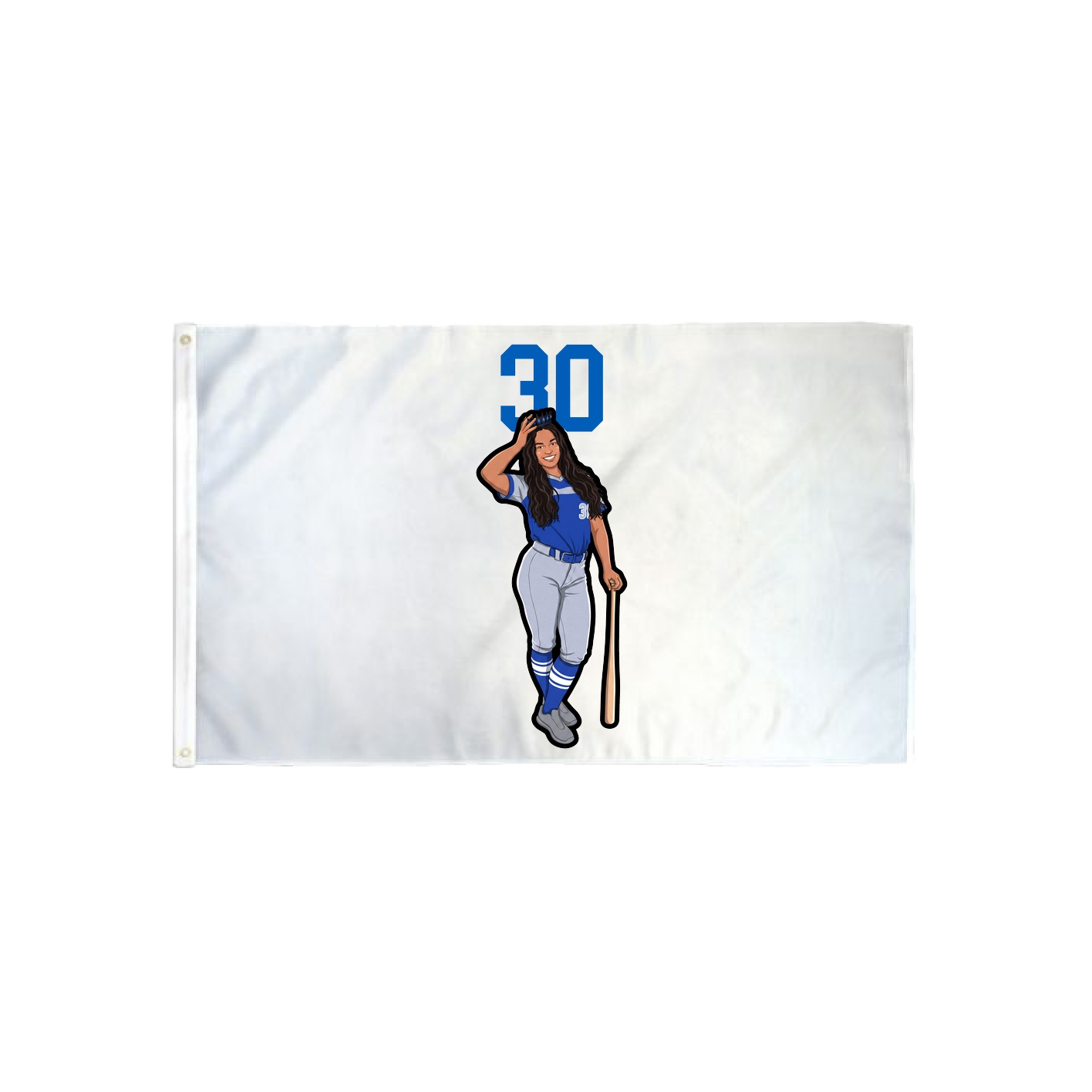 3x5 Flag — Number Top in Classic