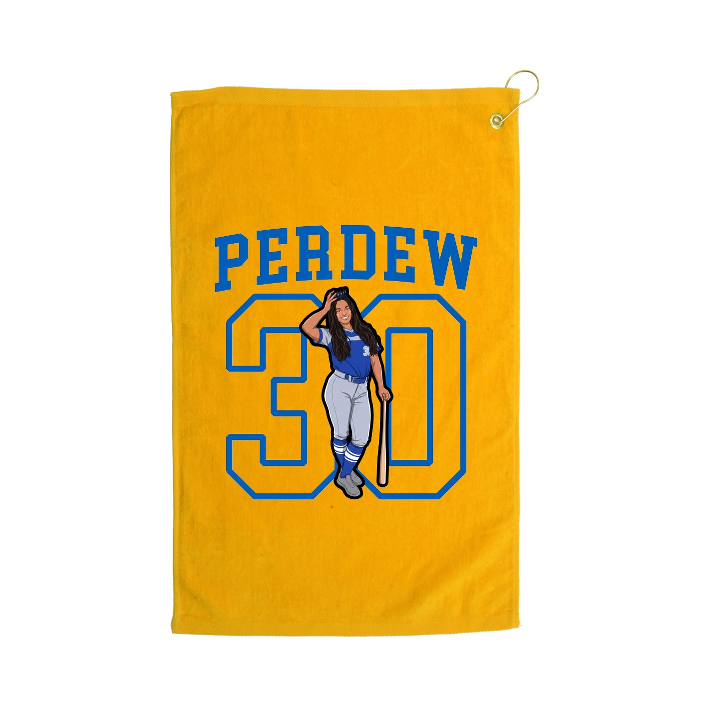 Golf Towel — Shirsey in Gold
