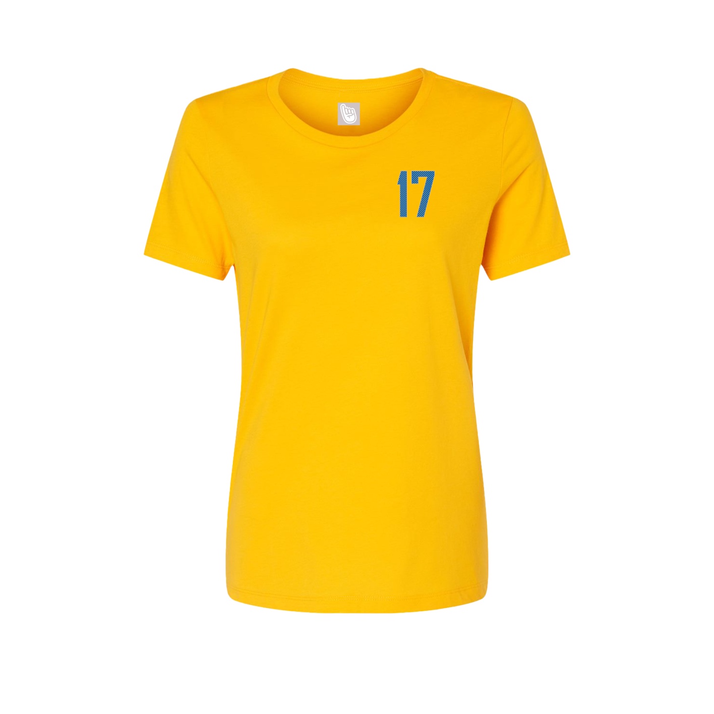 Womens Tee — Front Shirsy in Gold