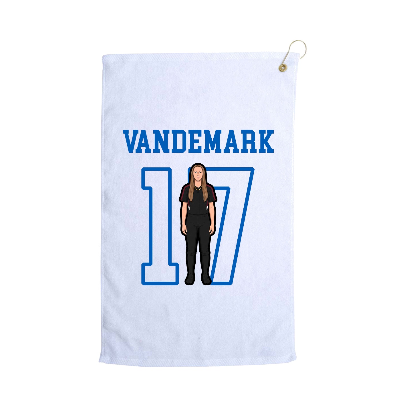 Golf Towel — Shirsey in White