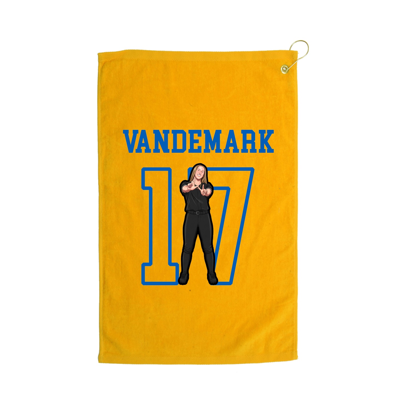 Golf Towel — Shirsey in Gold