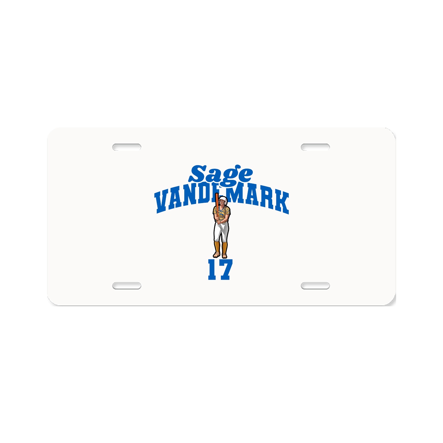 License Plate — Signature Arch in Classic