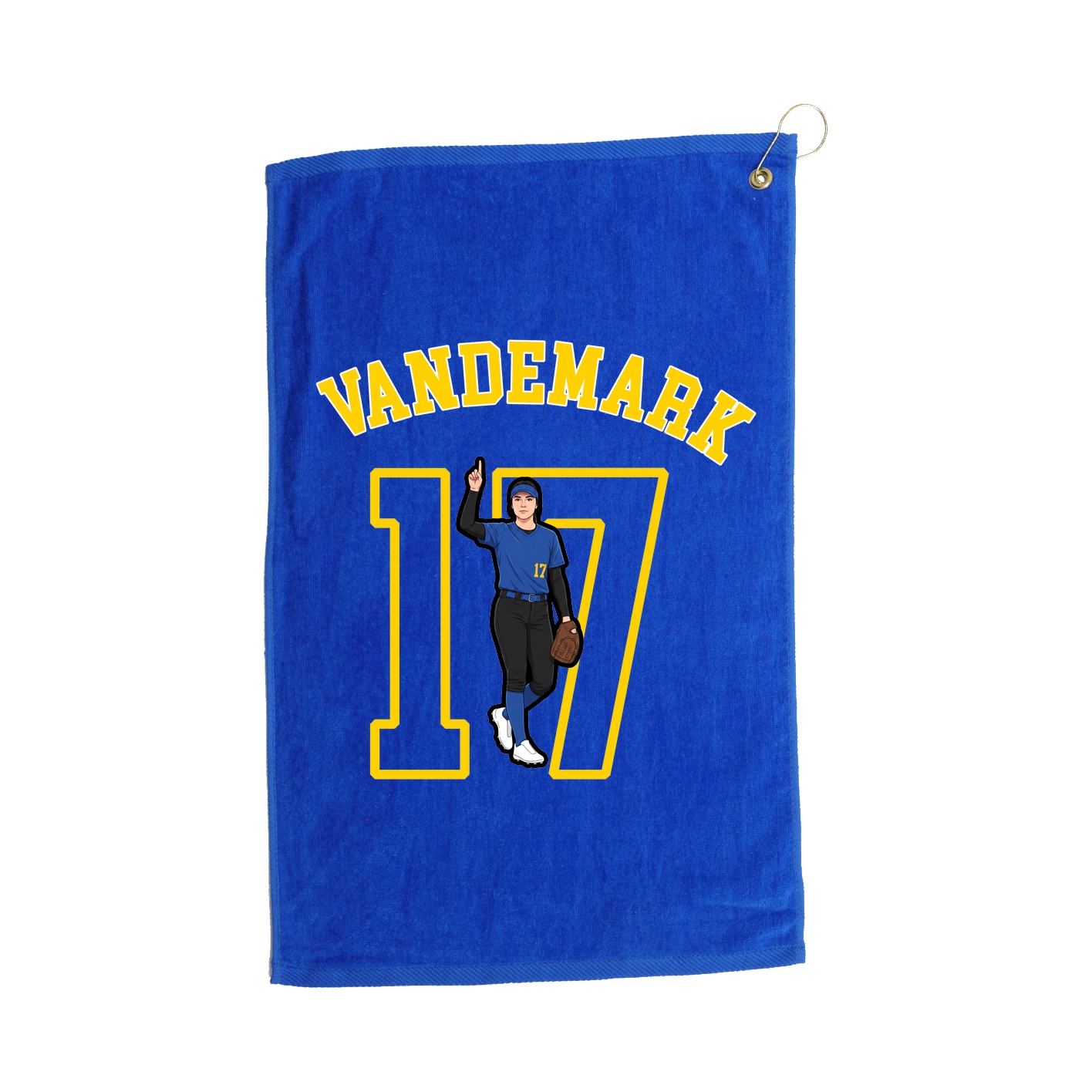 Golf Towel — Shirsey Arch in Royal