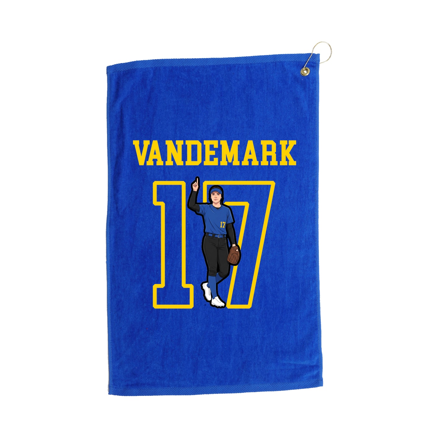 Golf Towel — Shirsey in Royal
