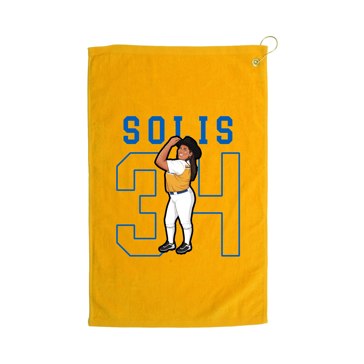 Terry Velour Golf Towel