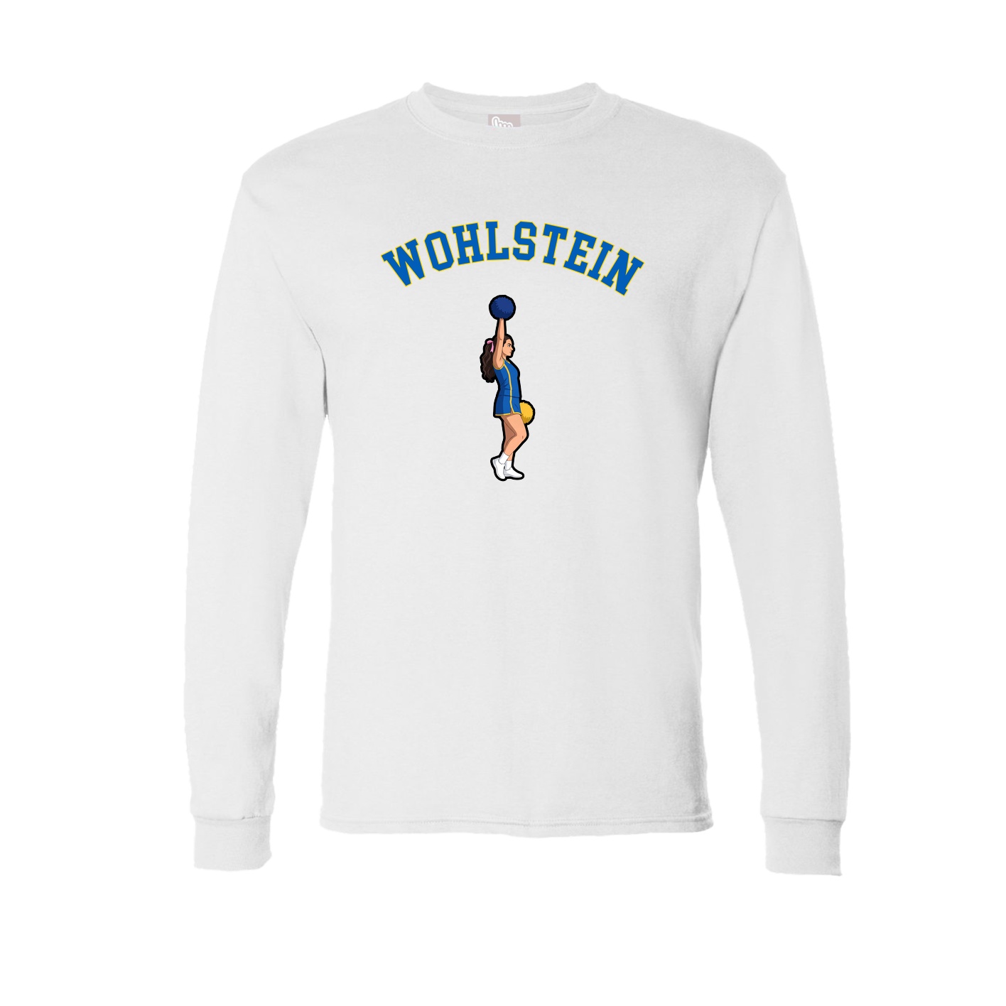 Long Sleeve Tee — Shirsey Arch in White