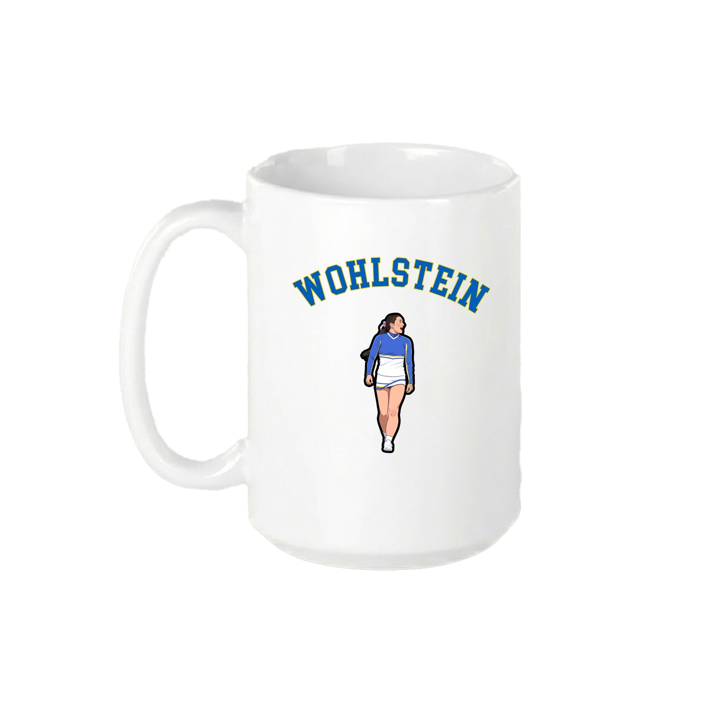 15oz Coffee Mug — Shirsey Arch in White