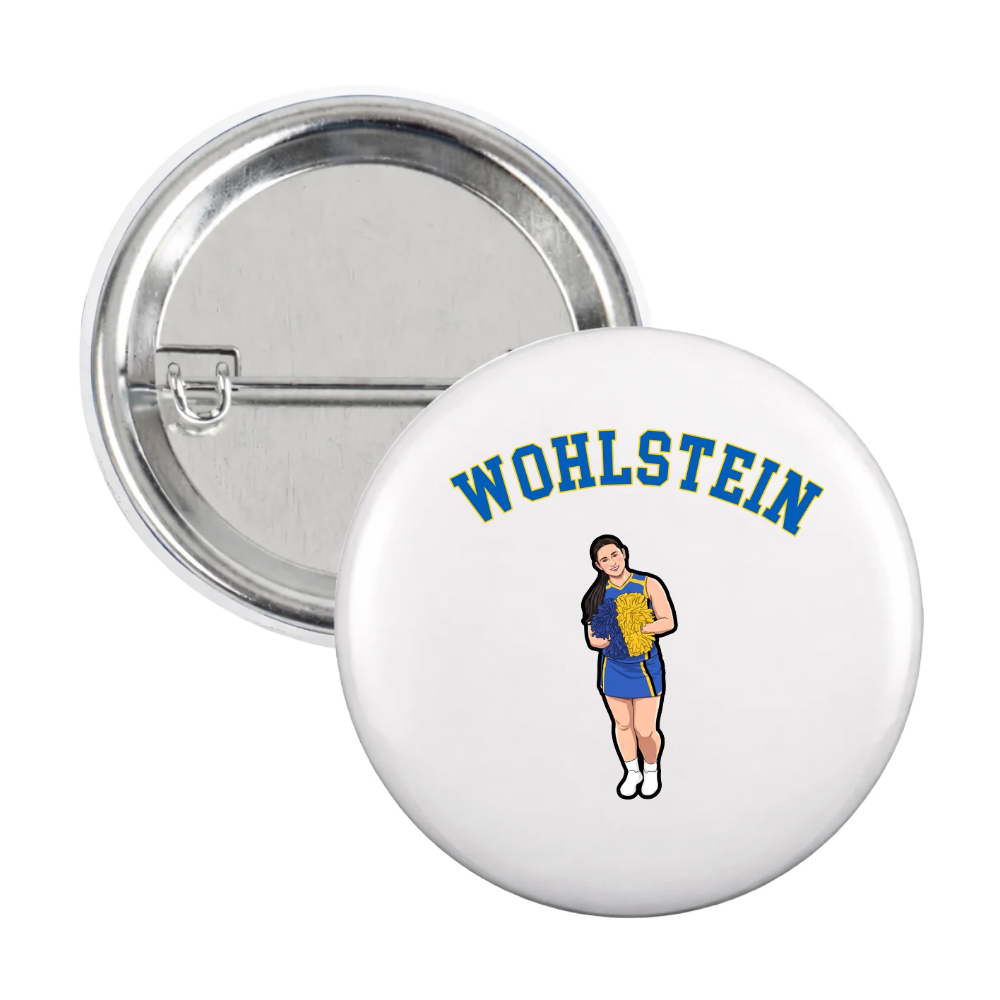 Game Day Button — Shirsey Arch in White